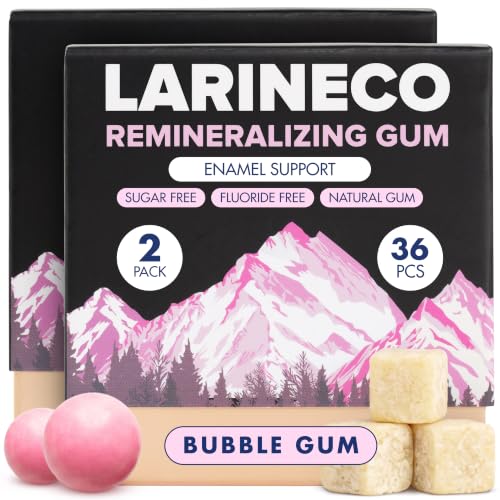Larine co Remineralizing Gum, Sugar Free Hydroxyapatite and Xylitol Gum - image 1