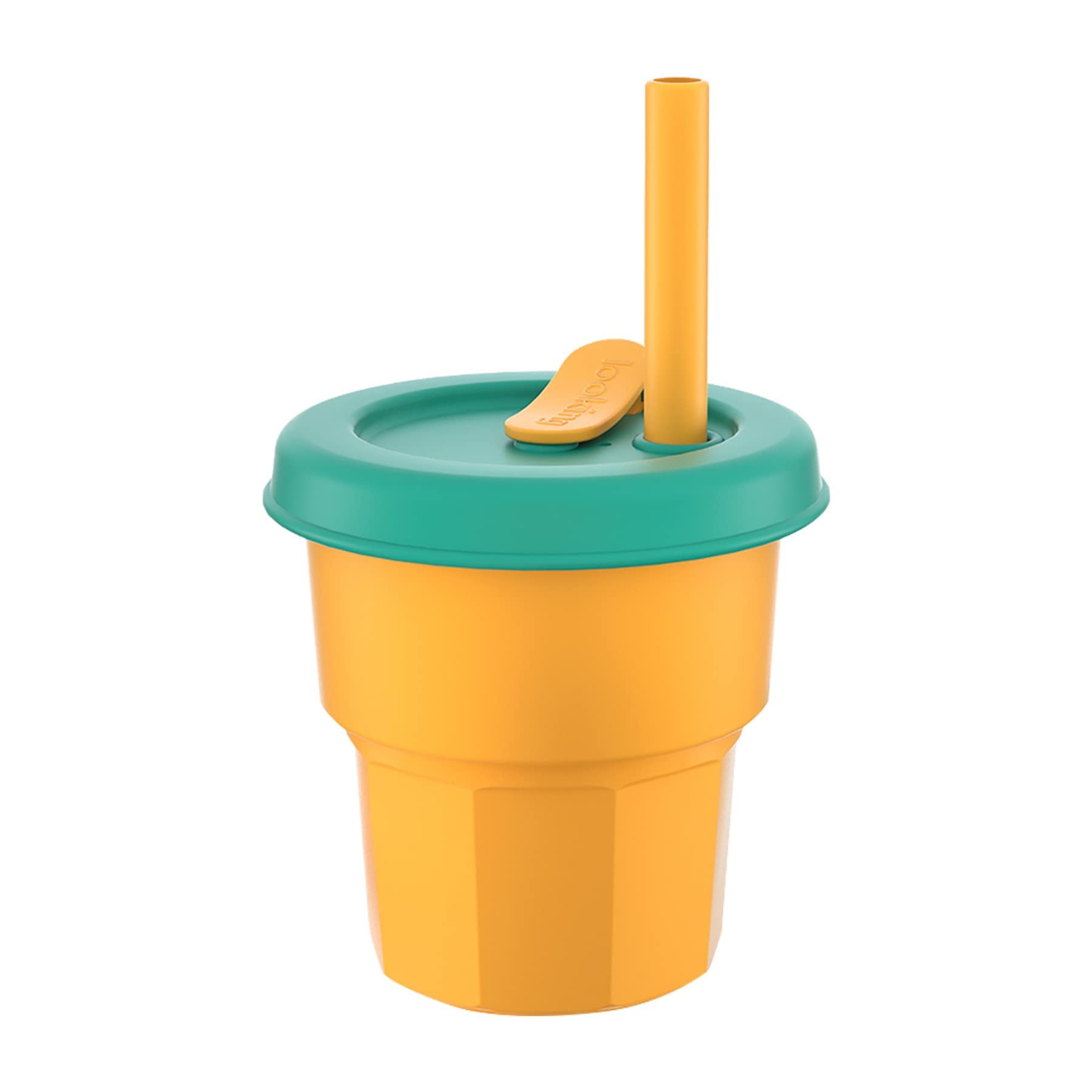 Sponsored Ad – 400ml Silicone Kids Cup with Lid and Straw, Drop Resistant, High Temperature, Easy to Clean, BPA Free, Suitable for Milk Juice Hot and Cold Drinks (Orange)