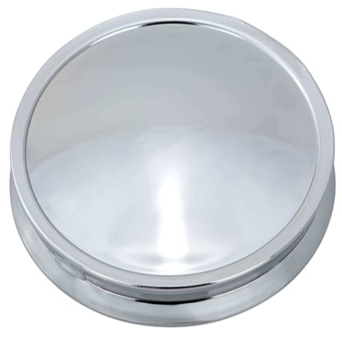 Pillendose 7 Fächer für 1 Woche Versilbert – Ø 8 cm – Premium Silver Plated Medikamentenbox – Edle Pillenbox für 7 Tage