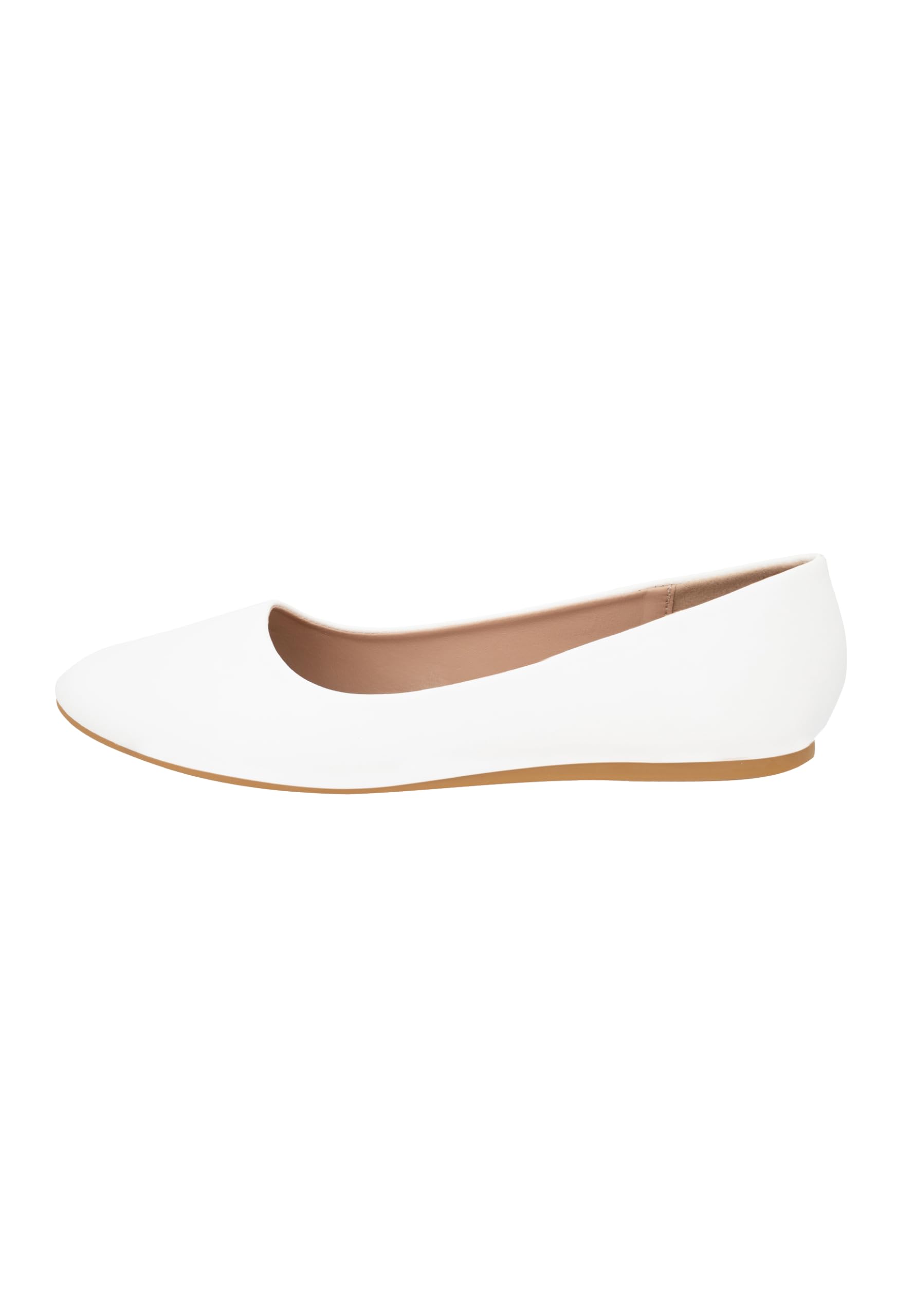 Elara Ballerines Femme Confortable Slip-Ons Plat Chunkyrayan