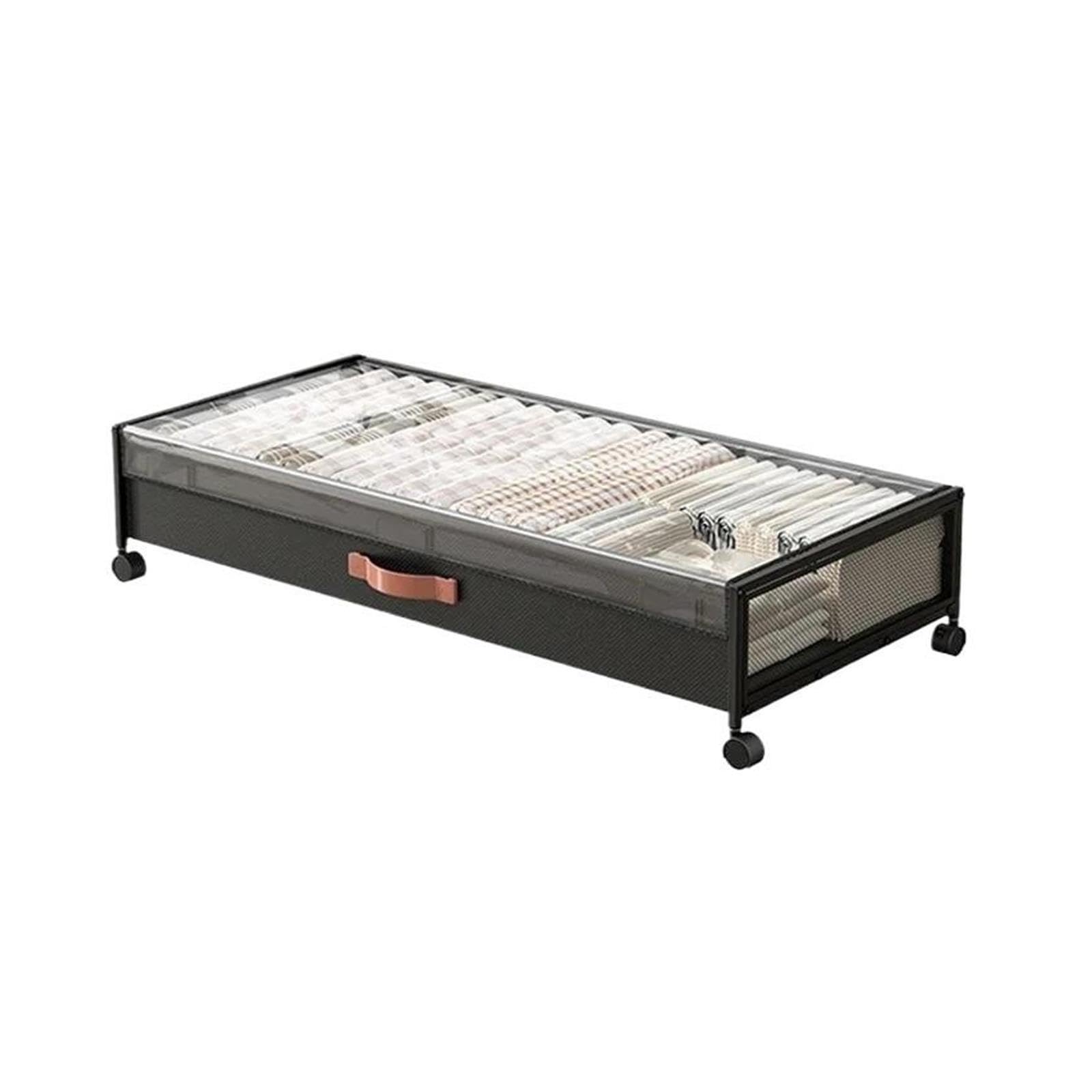 Contenitore Sotto il Letto con Ruote Portaoggetti sotto il letto