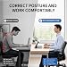 SOUNDANCE Laptop Stand with 360° Rotating Base, Ergonomic Computer Riser for Desk, Adjutable Height Muti-Angle, Foldable Laptop Mount, Stable Metal Holder Support 10-15.6" Notebook PC, Black
