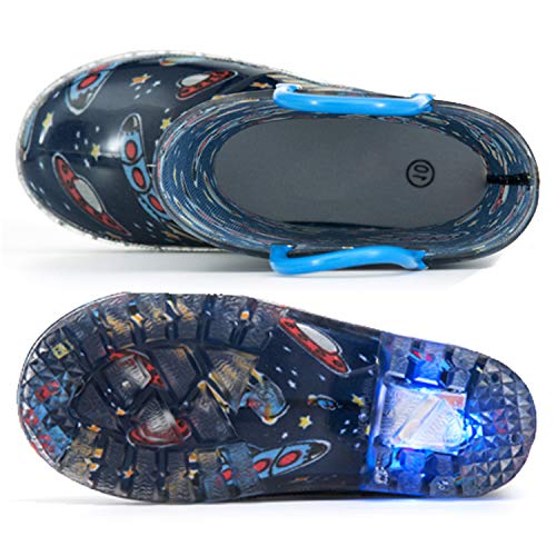 Image of HugRain Light Up Rain Boots for Little Kids