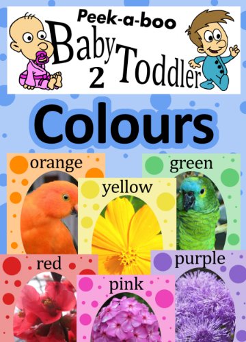 Colours (Peekaboo: Baby 2 Toddler) (Kids Flashcard Peekaboo Books: Childrens Everyday Learning) (English Edition)