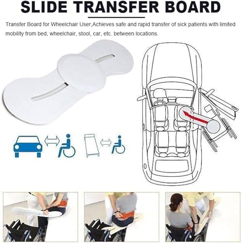 Trasnfer-BoardSliding-Transfer-BoardRotating-Seat-Transfer-AidSlide-Board-Wheelchair-Transfer-BoardWheelchair-Assistive-Devicefor-Vehicle-Bed-TransfersWhite