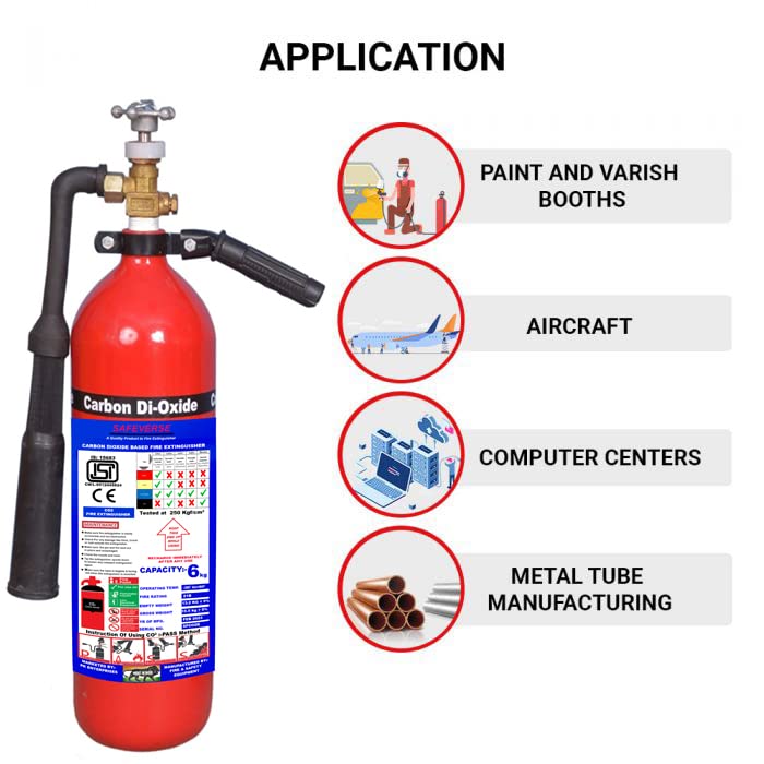 Image of CO2 Based Fire Extinguisher (6 KG, 3)