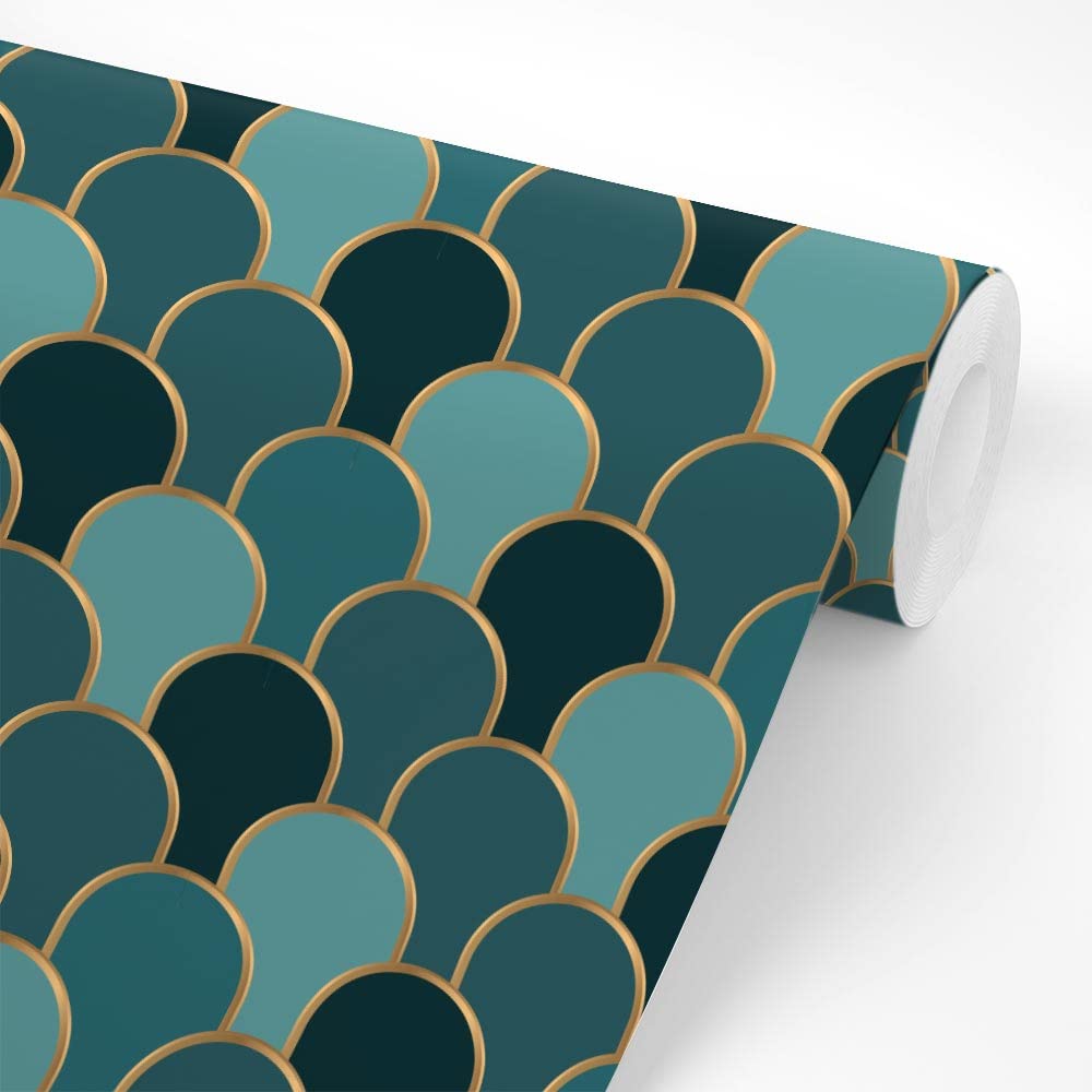 kina Pellicola Adesiva Mobili Casa Cucina Bagno Modello RA0297 60x300 cm | Materiale PVC, Impermeabile, Protezione Antigraffio, Decorazione, Senza Bolle, Facile Applicazione, Made in Italy