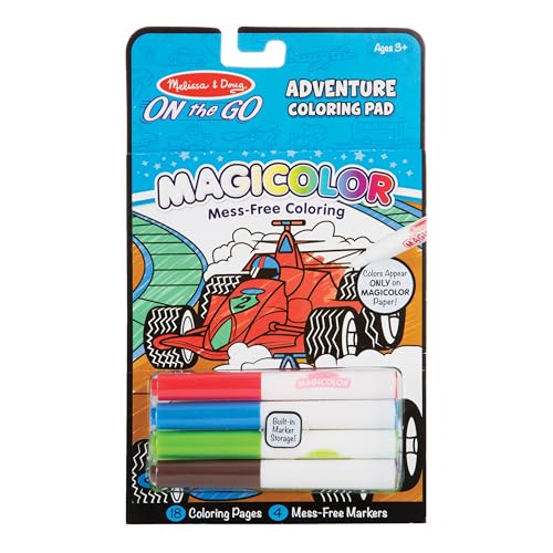 Melissa & Doug Bloc Coloriage Magicolor Aventure 18 Pages