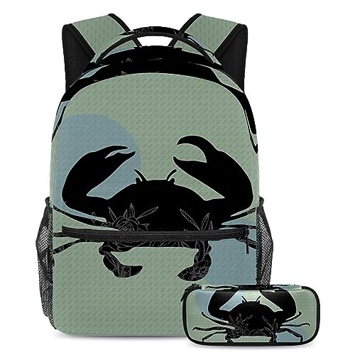 Sac à dos papillon cartable enfant garçon fille étudiant avec trousse