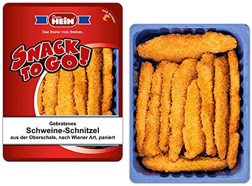 Schnitzel 'Wiener Art' Schweineschnitzel tischfertig gebraten 10x 100g im Frischepack Das Original von Dieter Hein
