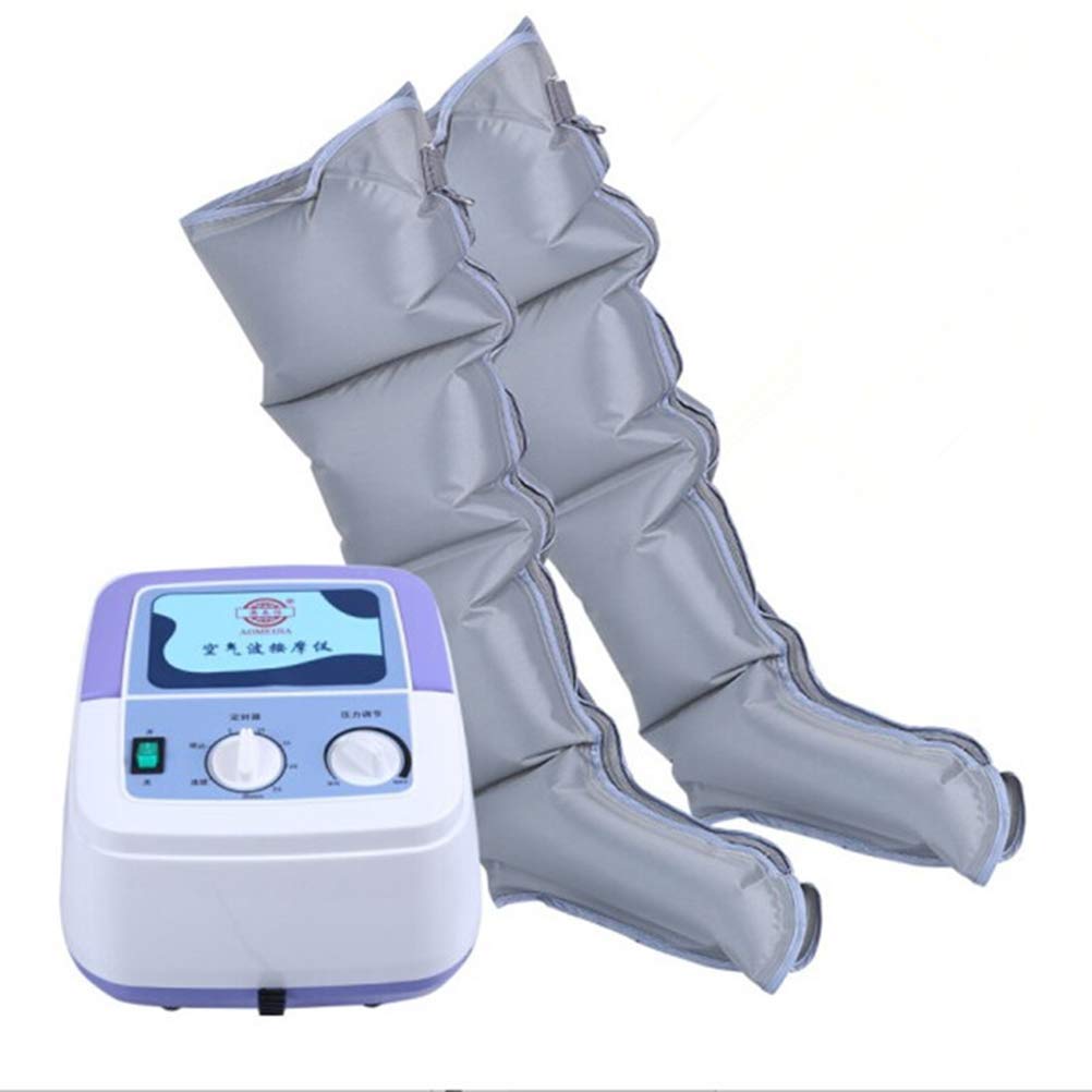 Massaggiatore a Compressione D'aria Per Le Gambe Per La Circolazione, Impacchi Per Polpacci E Cosce, Massaggio Utile Per Il Rilassamento Dei Muscoli E Sollievo Dal Dolore, Impacchi Per Il Rilassamen