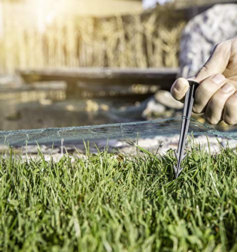 Windhager Laubschutznetz, Abdecknetz, Gartenschutz, zum Schutz von Teichen und Wasserbehältern, inkl. 10 Netzhaltern, grün, 3 x 2 m
