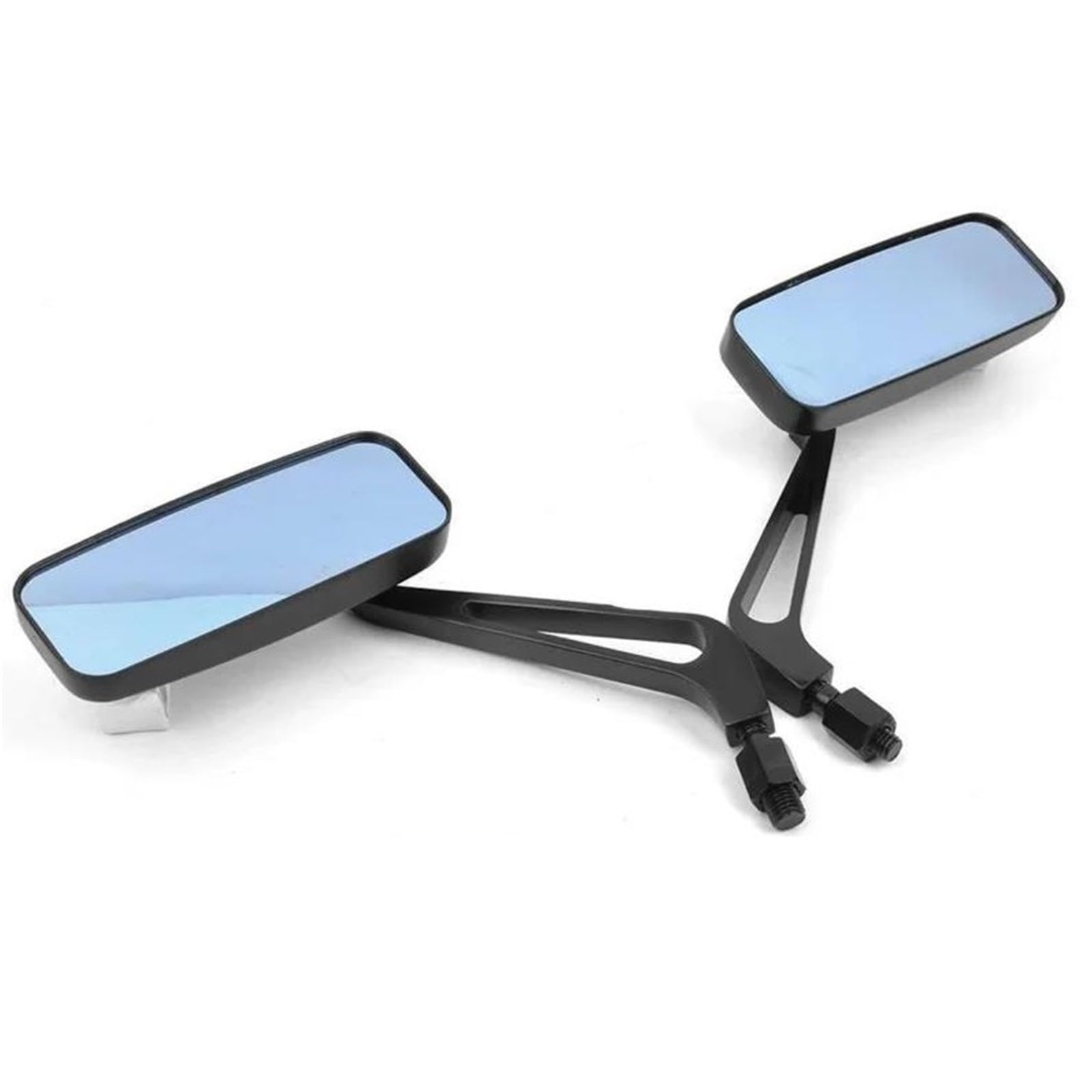 Espejo retrovisor de manillar galvanizado para motos Harley Touring y Sportster