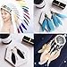 Coceca 240pcs Colorful Goose Feathers 4-6 Inches Natural Feathers for DIY Crafts