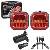 Wireless Trailer Lights for Towing, Rechargeable...