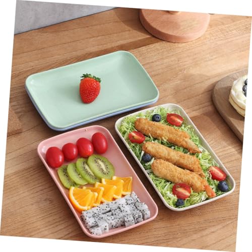 Set de 4 platos rectangulares para sushi Luxshiny miniatura 4