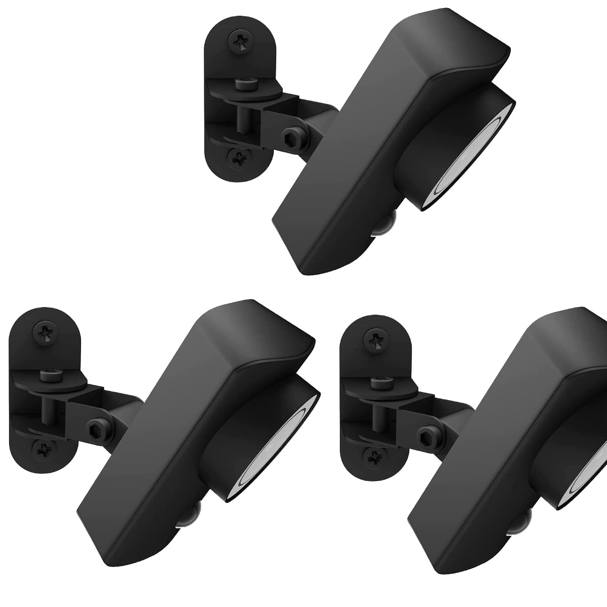 Upgrade Metal Wall Mount Compatible with Simplisafe Indoor Camera, Easy to Mount on Wall or Ceiling (3 Pack)