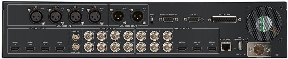 Datavideo SE-3200 Rear Panel Connections