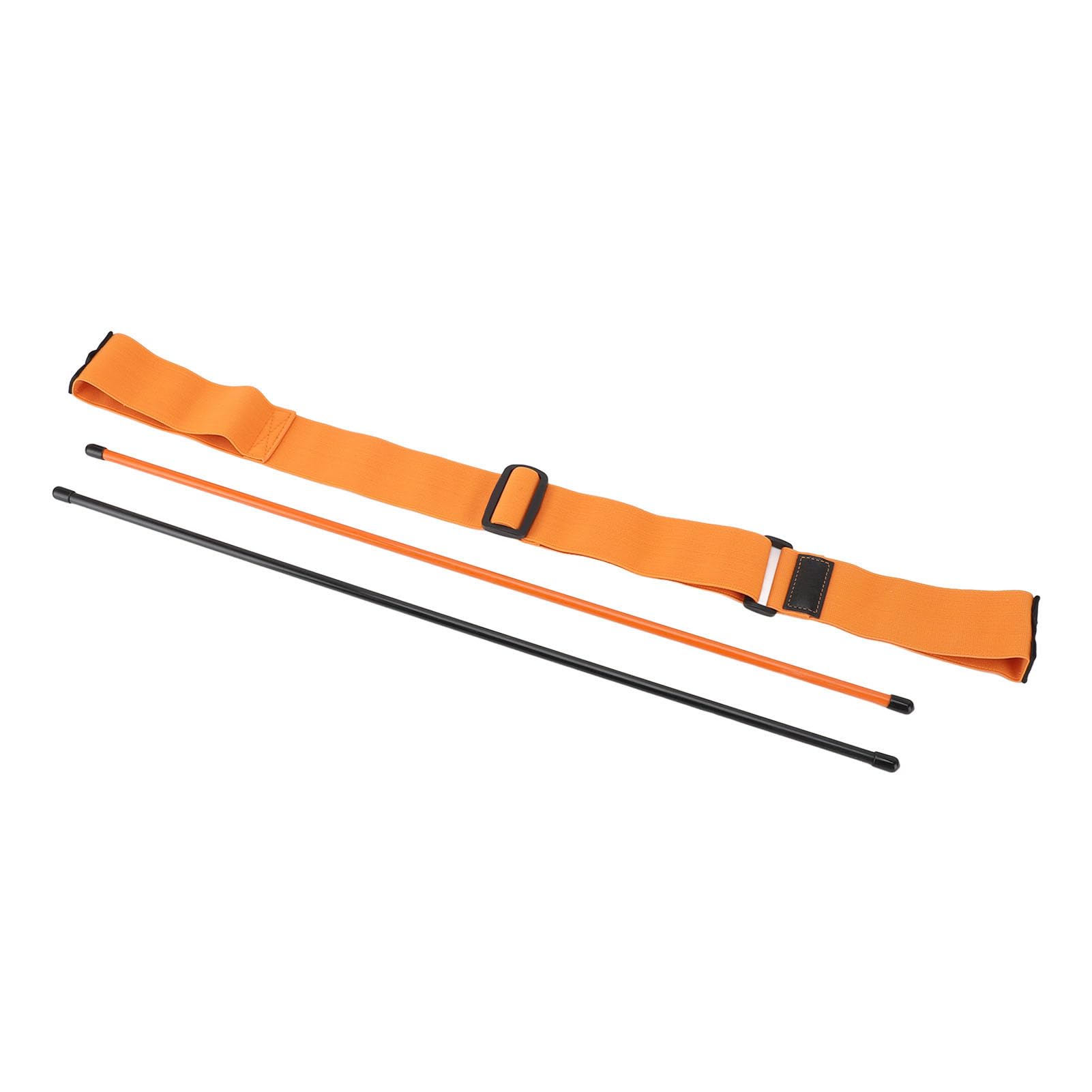Golf Swing Trainer Golf Grip Aid Swing Stick Trainer Migliore Rotazione e Controllo dell'alimentazione con Canna da Fibra di Vetro a Banda Elastica