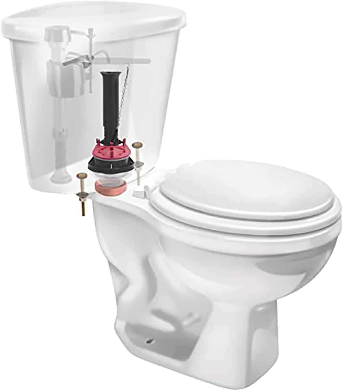 Buy Fluidmaster 540AKRP5 3Inch Complete, Adjustable Toilet Flush Valve