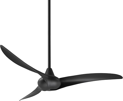 Miniatura 3 de Minka-Aire F854-DK Wave Ventilador de techo de 44 pulgadas con control remoto en acabado Koa desgastado (sin kit de luz) Koa