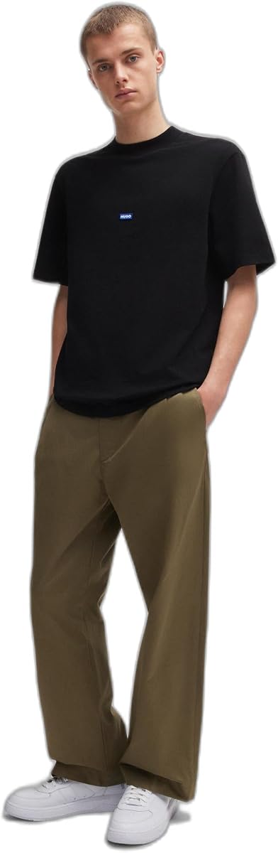 Camiseta Hugo Logo Bloque Algodón - Hombre