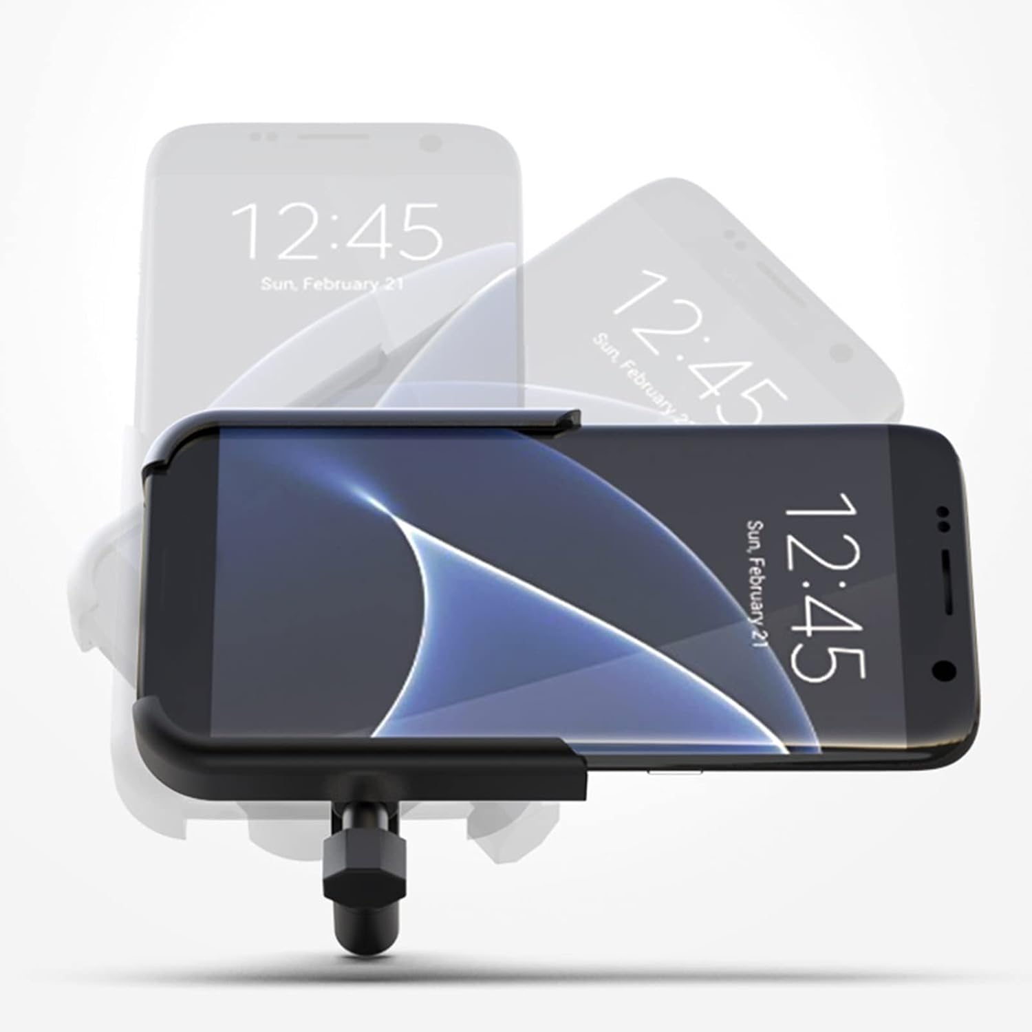 Aluminum Motorcycle Phone Mount,Bike Phone Mount Holder,360 Degree Rotation Universal Aluminum Alloy Motorcycle Phone Mount for Navigation, Bike Phone Mount Holder Aluminum Motorcycle Phone Mount