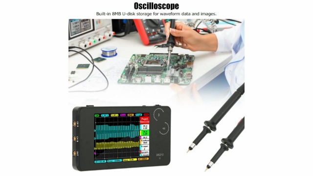 DS212 Mini Oscilloscope Portable Digital Storage Oscilloscope
