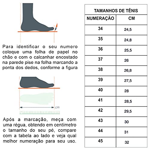 Tênis de Caminhada Confortável Simon vergan - Black - 41
