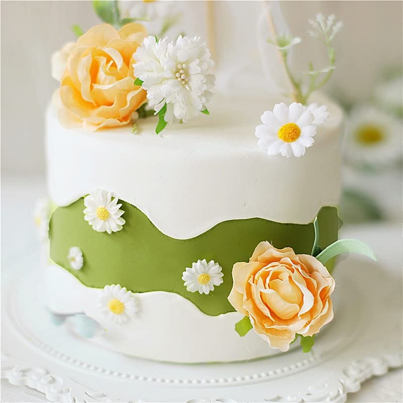 Silikonform Gänseblümchen - Für Fondant, Schokolade & Backdekoration