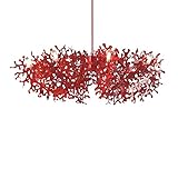  Super Coral 8L lampada a sospensione Design rot/lackiert/H46cm/B140cm/2800K/5920lm