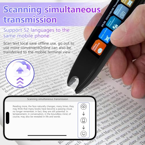 Upgrade-Scan-Translator-Pen142-Languages-Translator-Pen-Reading-Tool-for-DyslexiaLanguage-Translator-Smart-Pen-with-Voice-Photo-TranslationSupport-10-Languages-Offline-Scanning-Translation-64GB