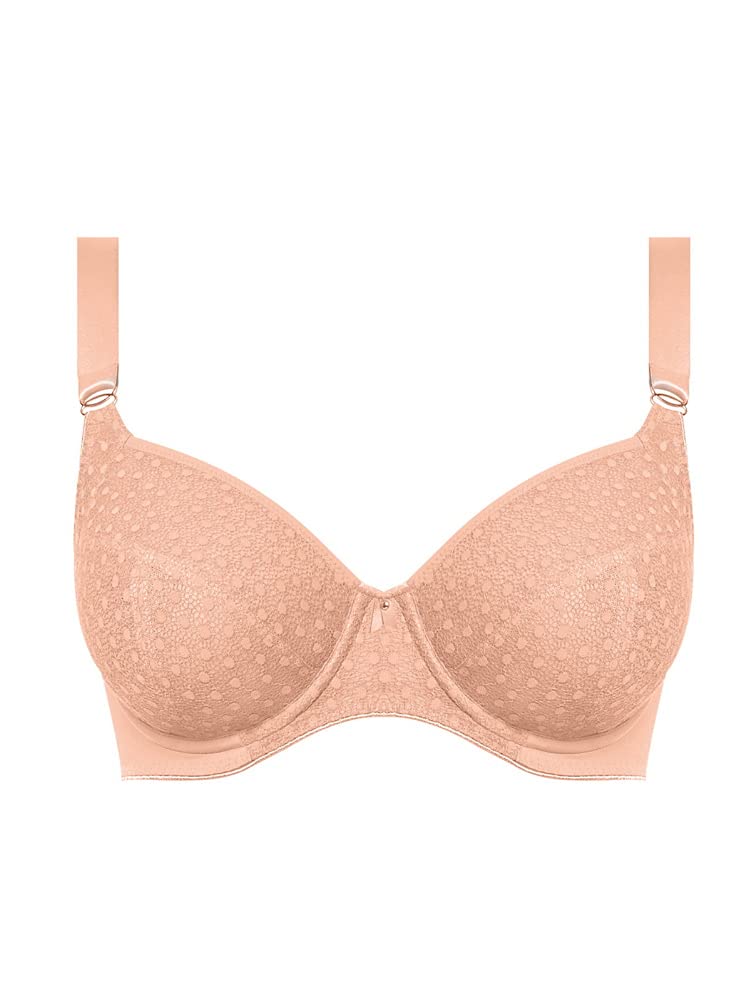 Freya Starlight Balcony-Sujetador con Cordones Plumas, Traslúcido para Mujer