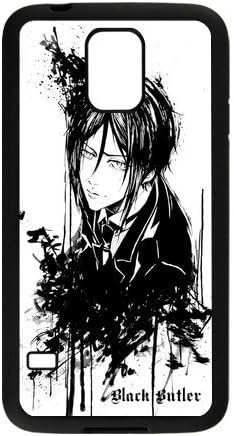 LeonardCustom- Kuroshitsuji Black Butler High Impact Hard Rubber Case Cover for Samsung Galaxy S5 i9600 -LCS5U246