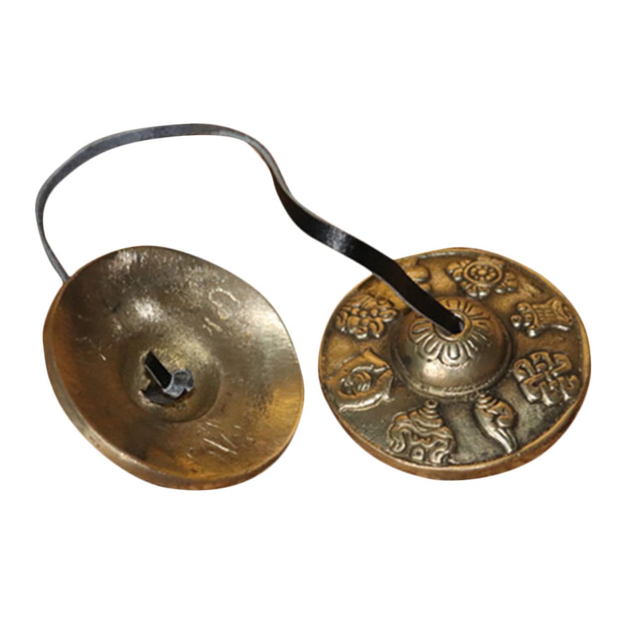 Nepal Meditationsbeckenglocke Aus Kupfer Paar Percussion Instrument Für Yoga Klangheilung Und Achtsamkeit Leicht Und Tragbar