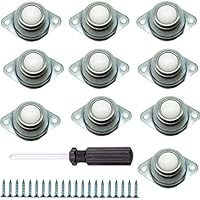 Algopix Similar Product 3 - TIHOOD 10PCS Two Holes 58 Nylon Ball