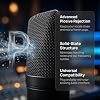 LALADEFIEE Black Metal Xlr Microphone Body with Internal Suspension, Condenser Mic Tube Shell for Podcasting and Home Recording, Minimises Vibrations and Provides Longterm Protection #2