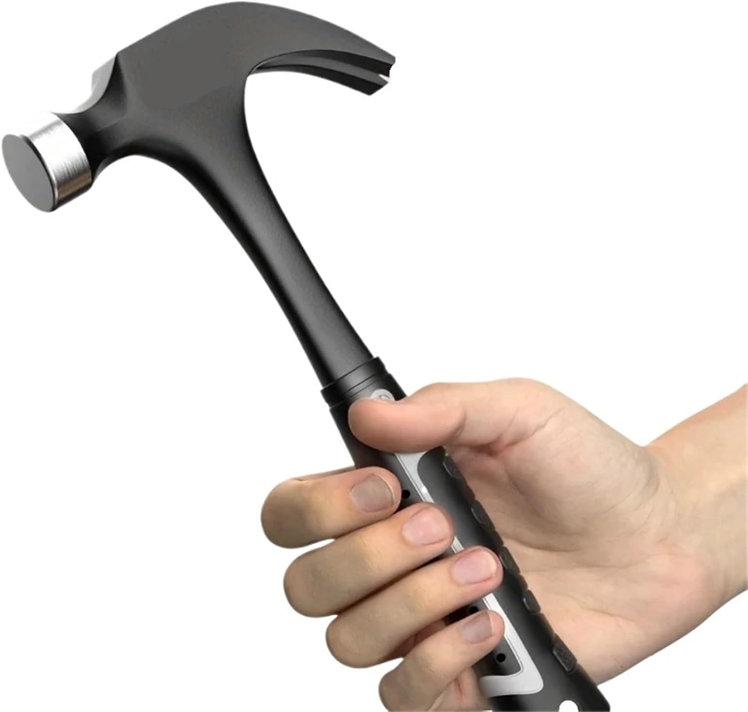 Claw Hammer 1pc Integrated Claw Hammer Woodworking Home Carpentry Hand Nail Non-Slip Multifunctional(Large)