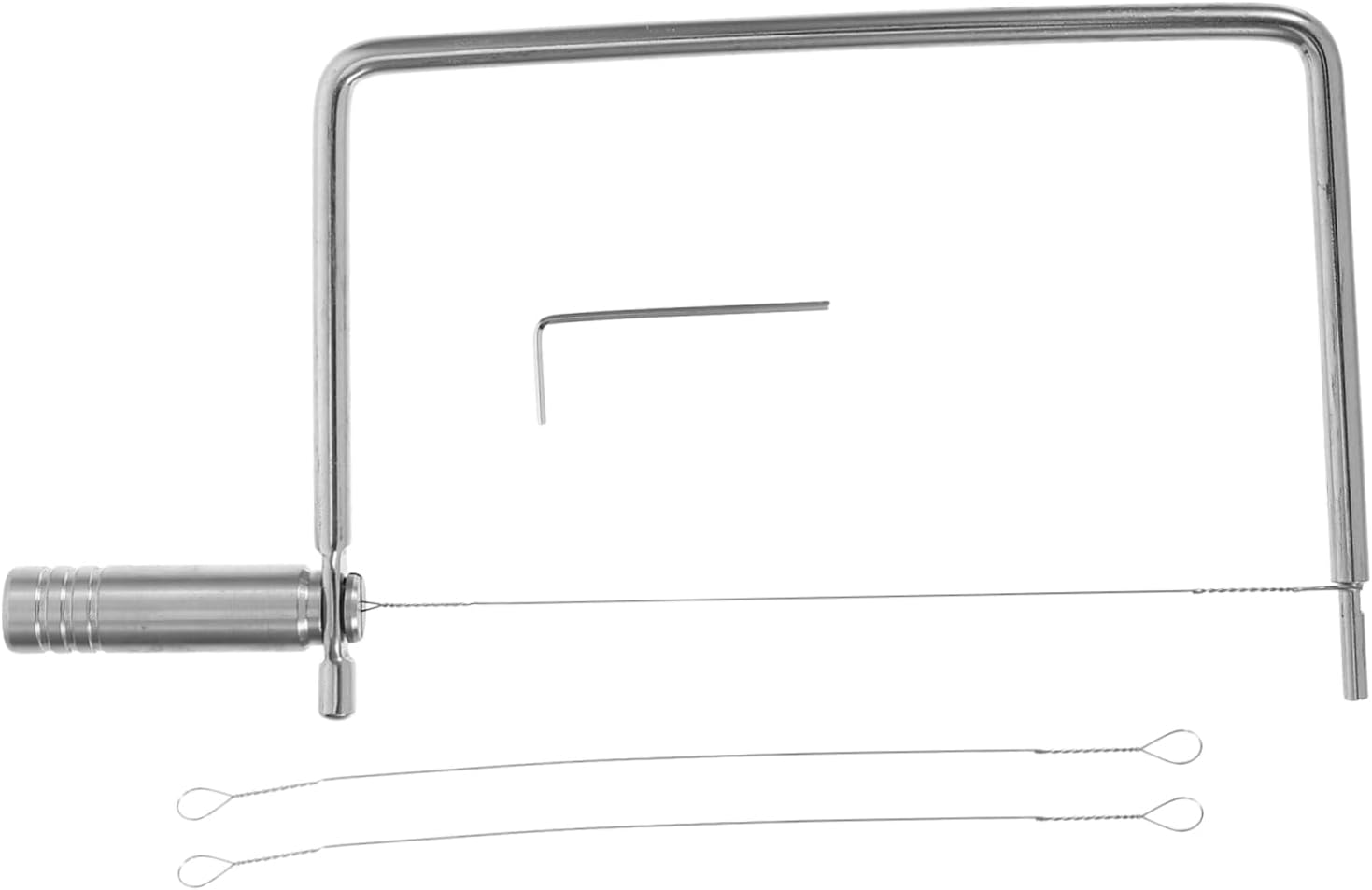 Mikinona Handheld Stainless Steel Cheese Cutter Butter Slicer for Slices Kitchen Tool for Cheese Blocks and Butter Squares Compact Easy to Clean Mikinona Handheld Stainless Steel Cheese Cutter Butter Slicer for Slices Kitchen Tool for Cheese Blocks and Butter Squares Compact Easy to Clean