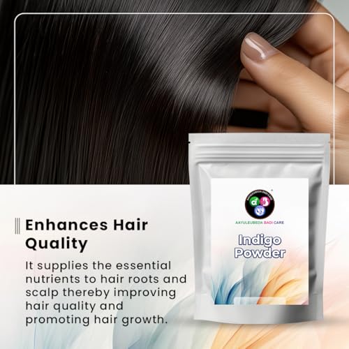 Polvo de índigo natural para color de cabello 227 g miniatura 2