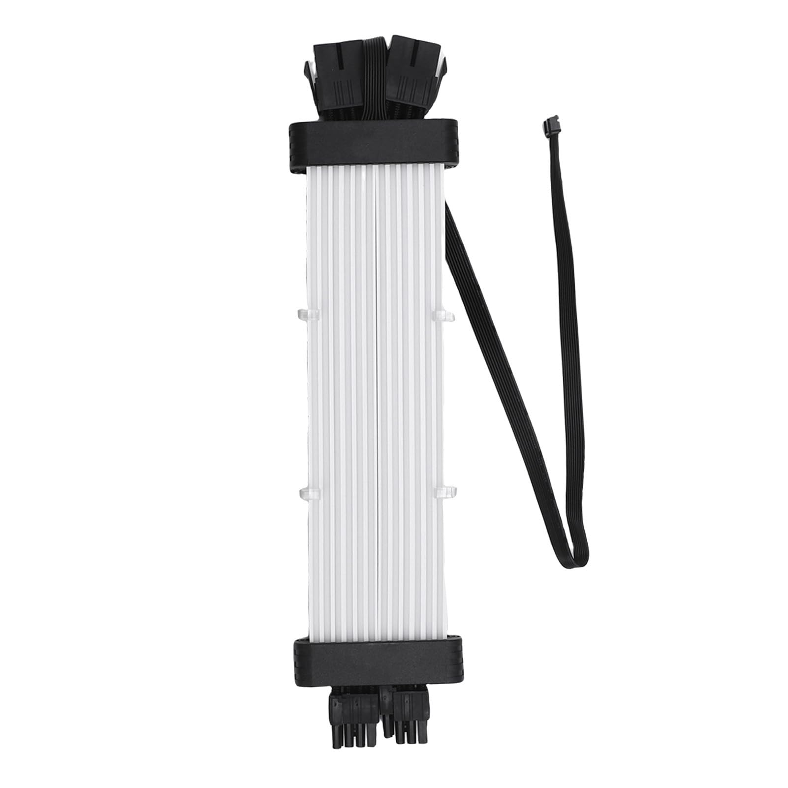 Fabater Cavo PSU ARGB con 120 Perline Luminose Configurazione di Gioco Straordinaria - Striscia LED di Sincronizzazione ARGB da 5 V per Appassionati di PC, Materiale Siliconico, 1 unità (#2)