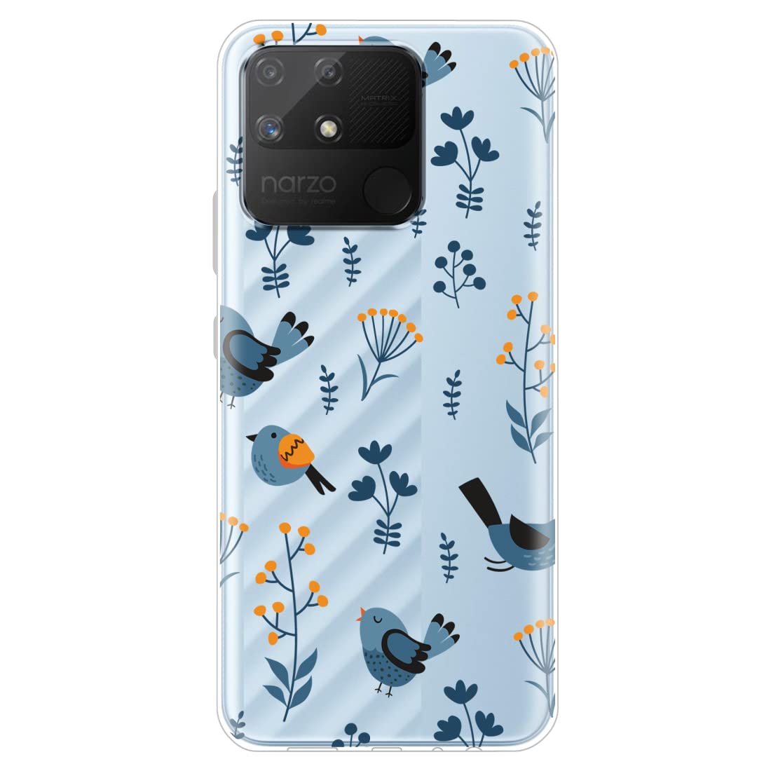 Fashionury Silicone Realme Narzo 50A Transparent Designer Printed Soft Back Cover/Designer Back Cover for Realme Narzo 50A-S066 (B09J5FXKVB) Amazon Price History, Amazon Price Tracker
