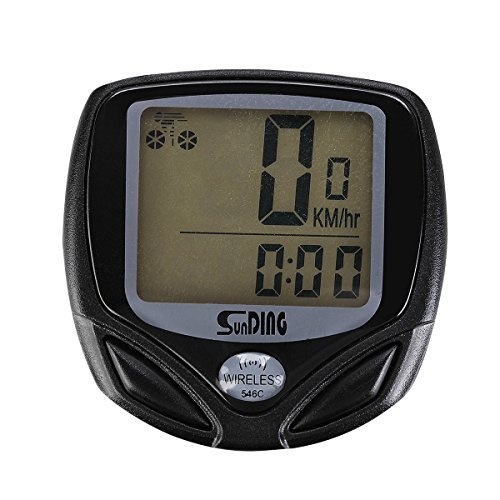 ThorFire LCD ordenador de bicicleta odOmetro velocImetro podOmetro