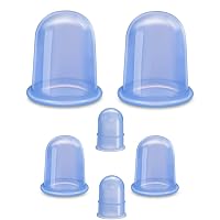Conjuntos de Terapia com Ventosas de Silicone (Kit de 6 Peças)