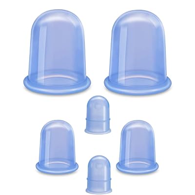 Conjuntos de Terapia com Ventosas de Silicone (Kit de 6 Peças)