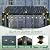 LVUYOYO Outdoor Louvered Pergola 10' x 13' with LED String Lights, Aluminum Pergola with Adjustable Roof, Waterproof Metal Gazebo for Patio, Backyard, Garden, Deck (Black)