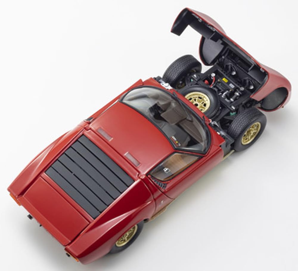 未展示品 京商 1/18 ランボルギーニ ミウラ P400 SV レッド Amazon | 京商オリジナル 1/18 ランボルギーニ ミウラ P400S