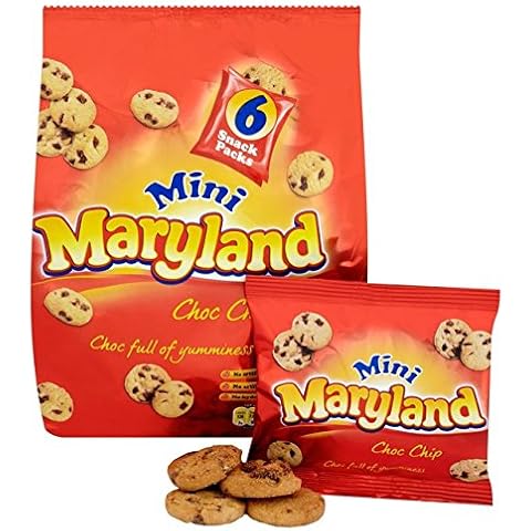 Maryland Mini Chocolate Chip Cookies 6 x 25g Cover