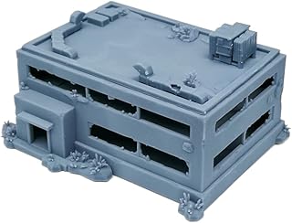 Outland Models Railway Scenery Structure Abandoned Commercial Building 1:220 Z Scale