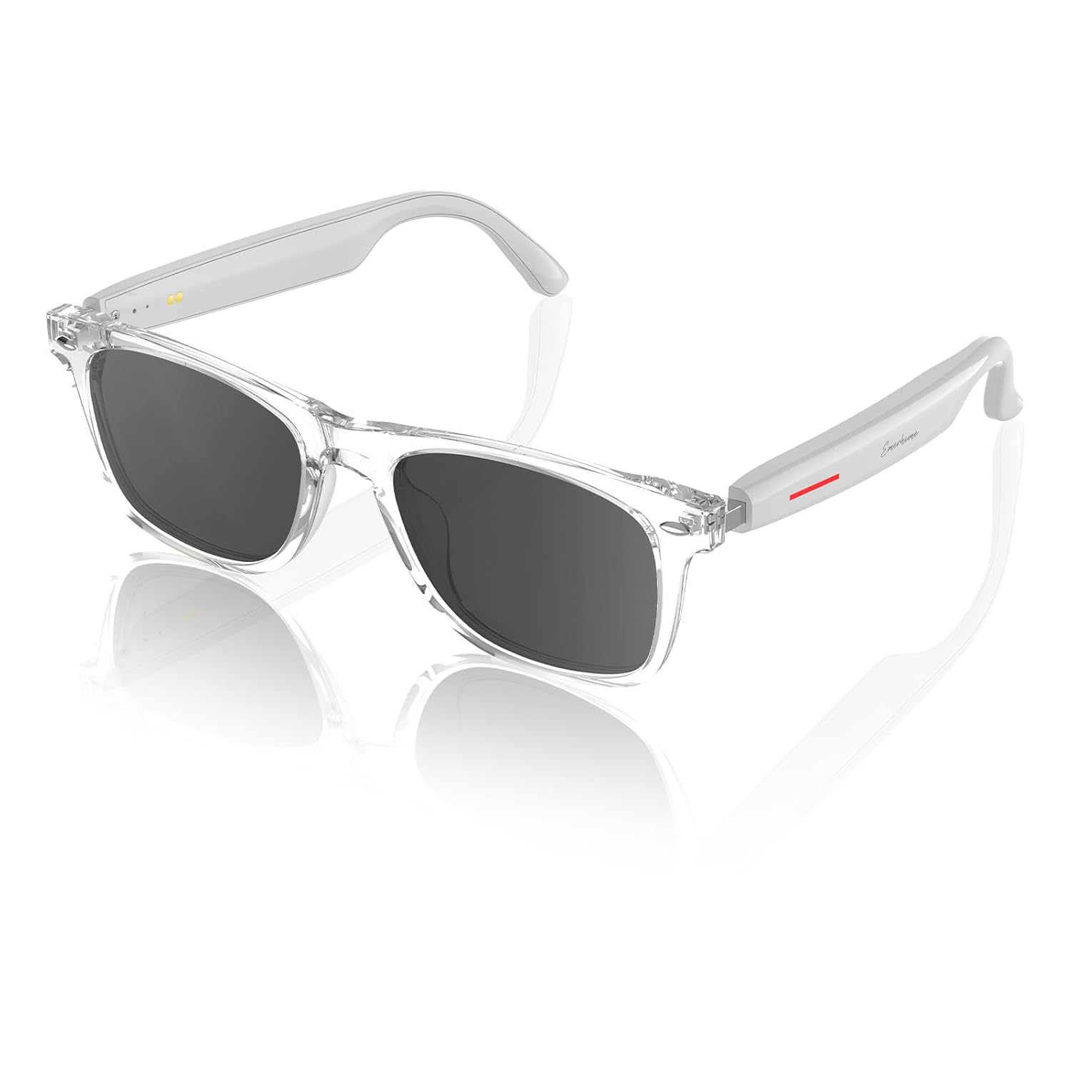 Emerhome Smart Bluetooth Sunglasses - Audio Sunglasses for Men Women Touch Control Outdoor UV Protection and Voice Control